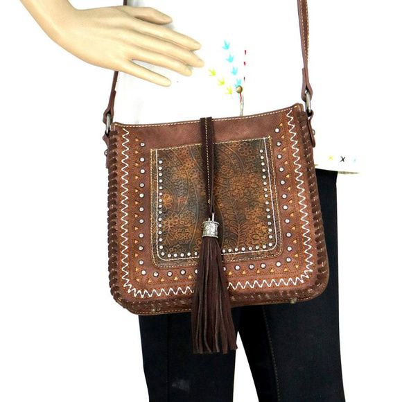 Montana West Tooled Collection Crossbody - Picture 6 of 6
